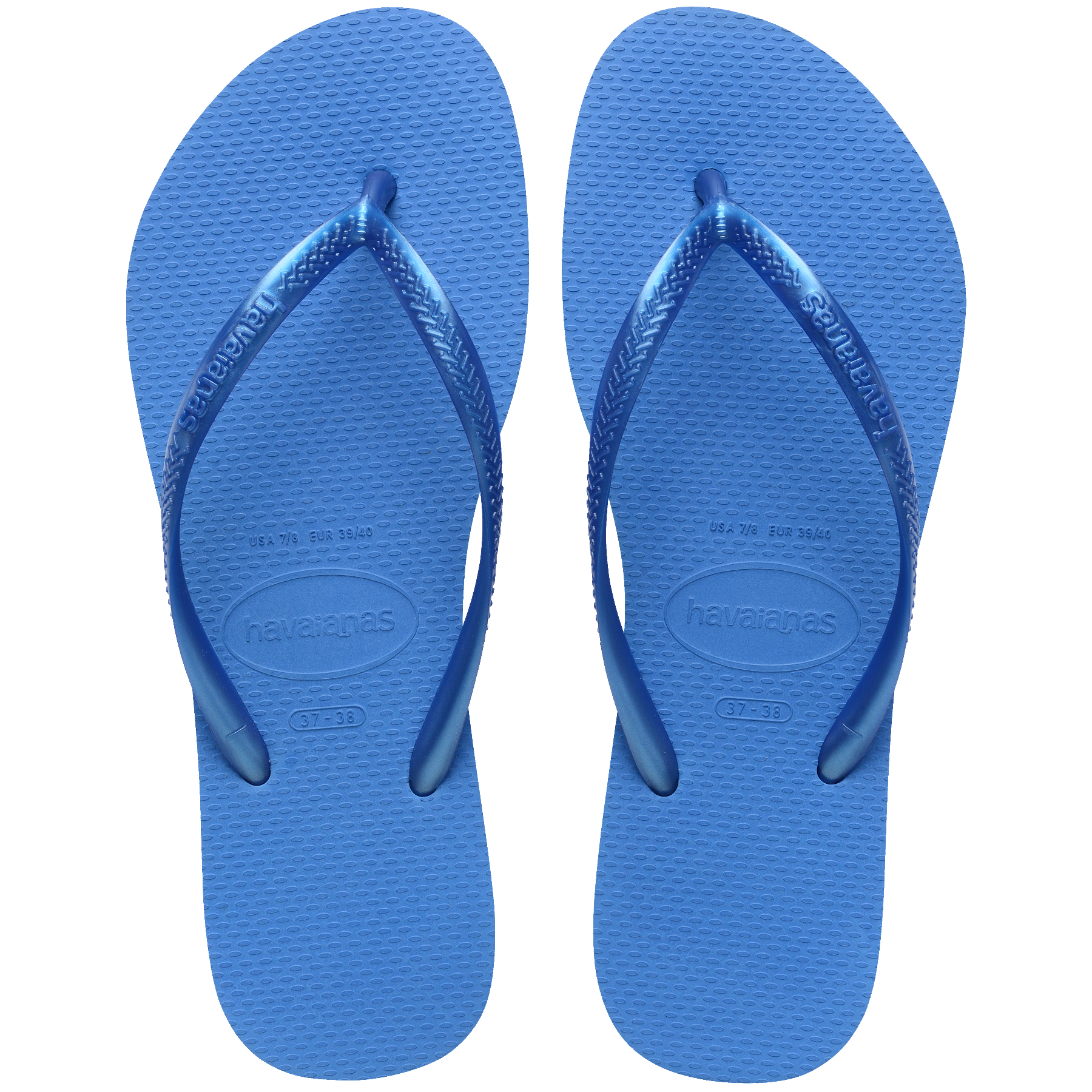 Kids' Slim Flip Flops - BRILLIANT BLUE