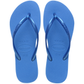 Women's Slim Flip Flops - BRILLIANT BLUE