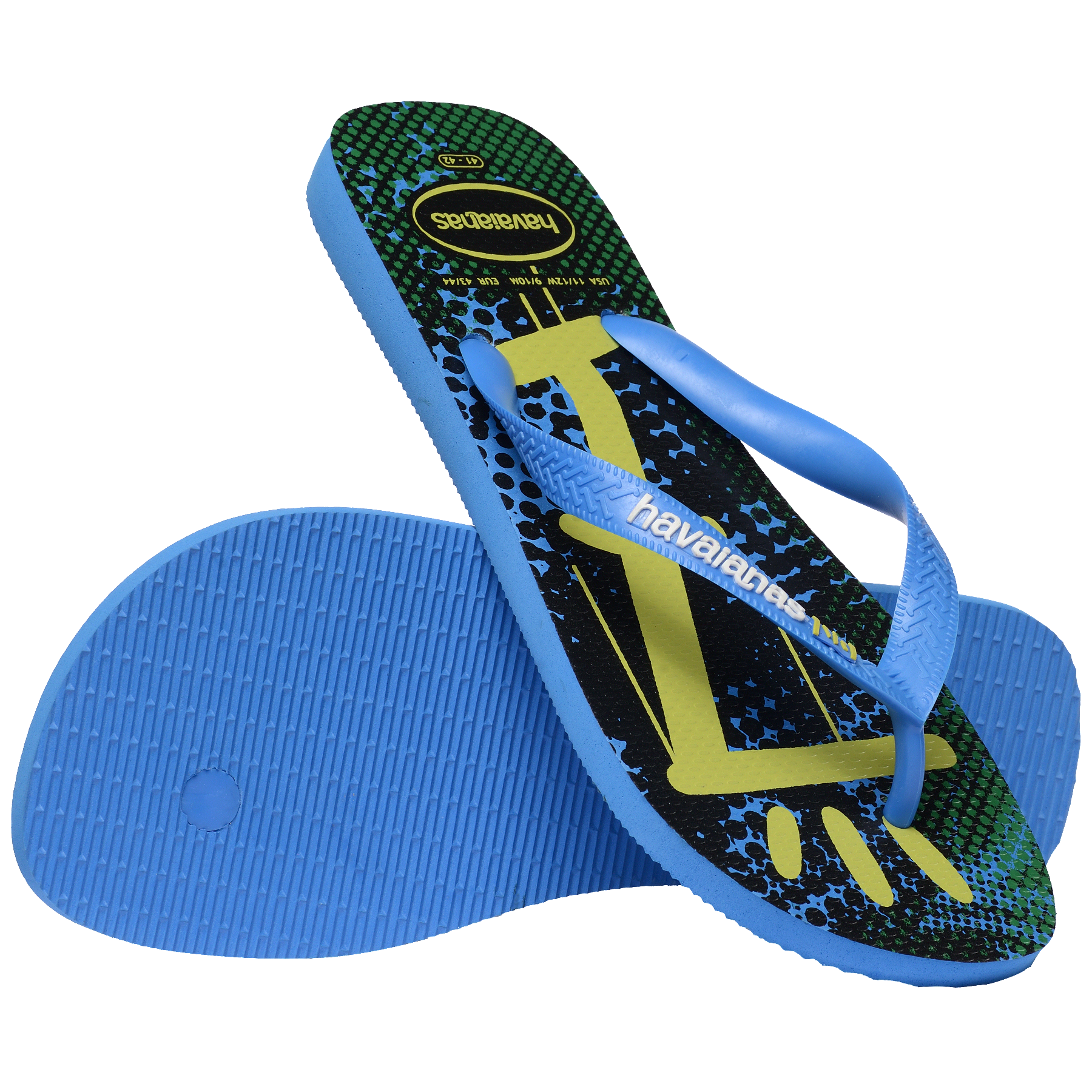 Men's Vini Jr. Street Top Flip Flops - Brilliant Blue