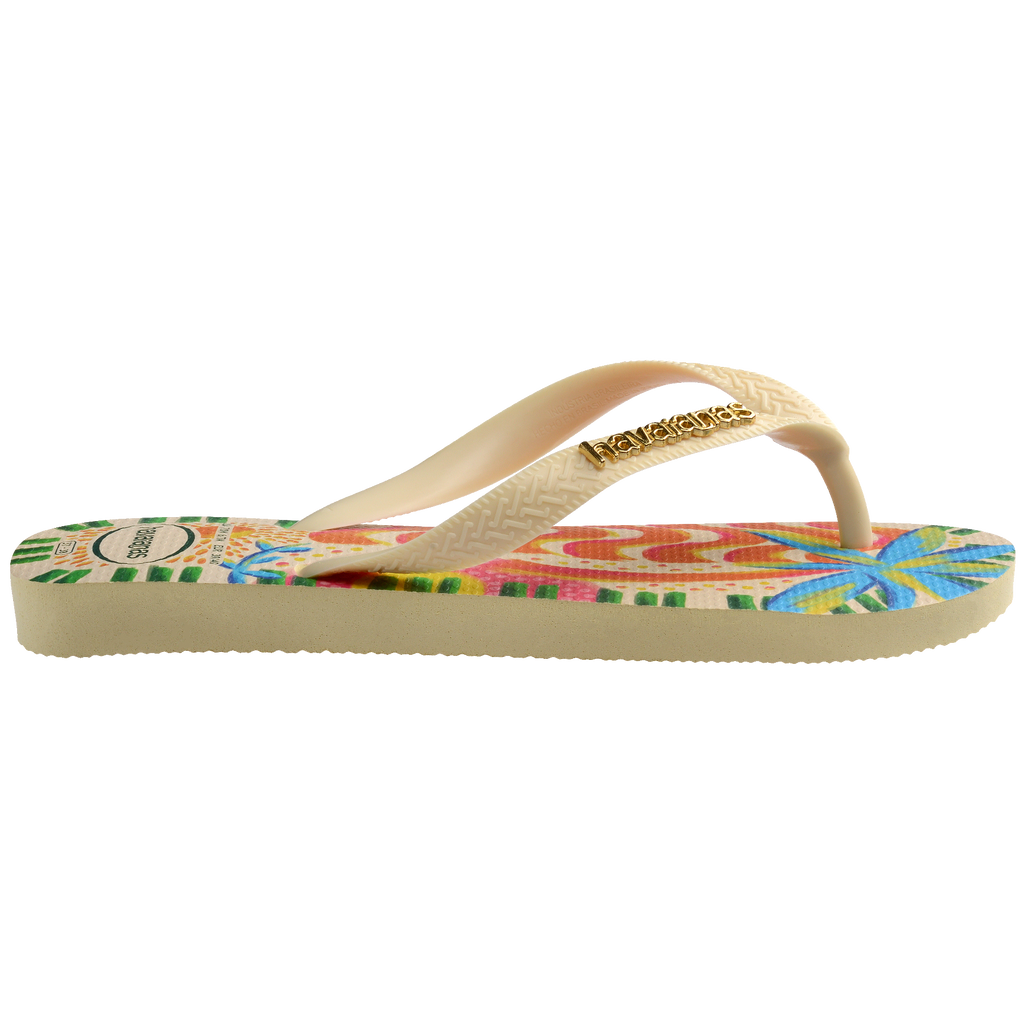 Women's Top Bossa Flip Flops - Buttercream