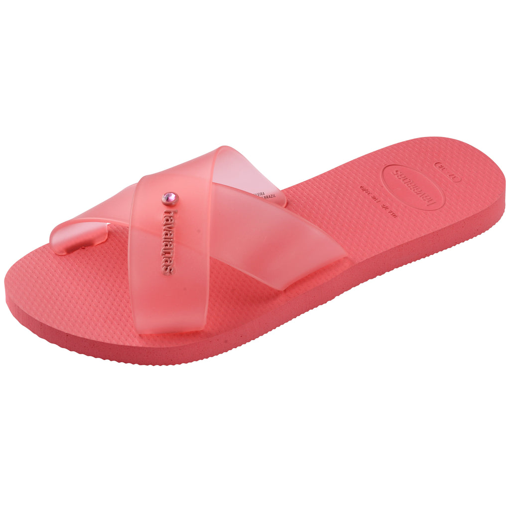 Women's Aqua Jelly Sandals - TROPICAL CORAL