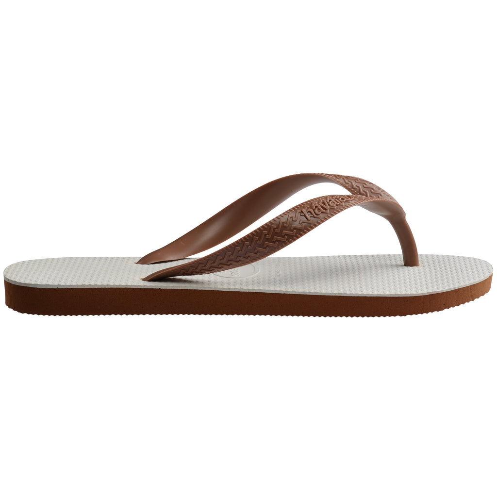 Women's Tradicional Flip Flops - RUST