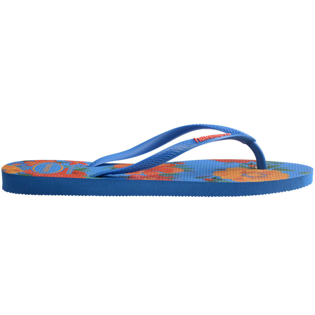 Women's Summer Bliss Slim Flip Flops - BRILLIANT BLUE