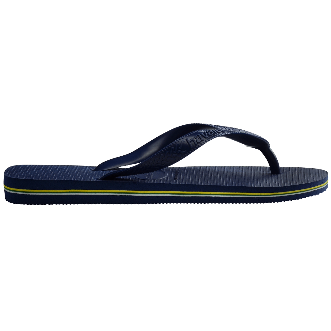 Women's Brazil Flip Flops - Navy Blue
