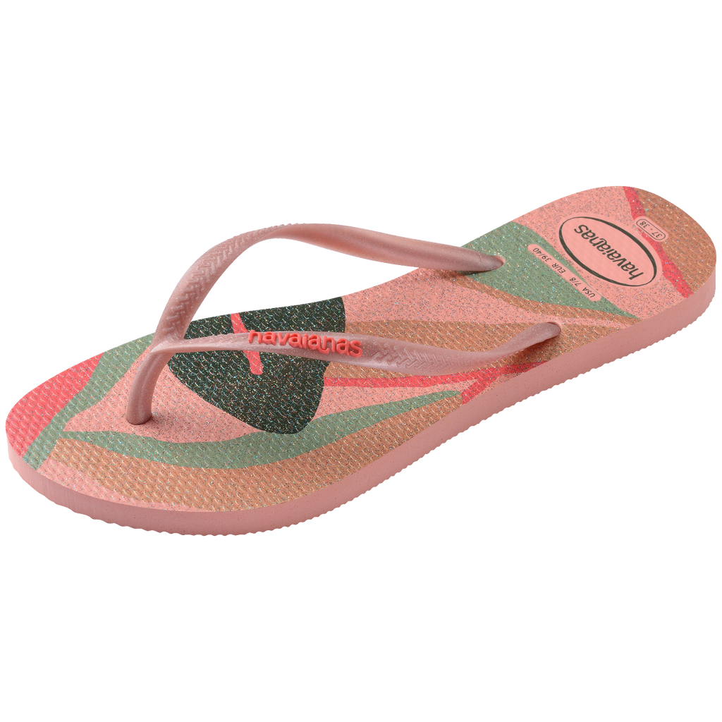 Women's Slim Palette Glow Flip Flops - BLOSSOM