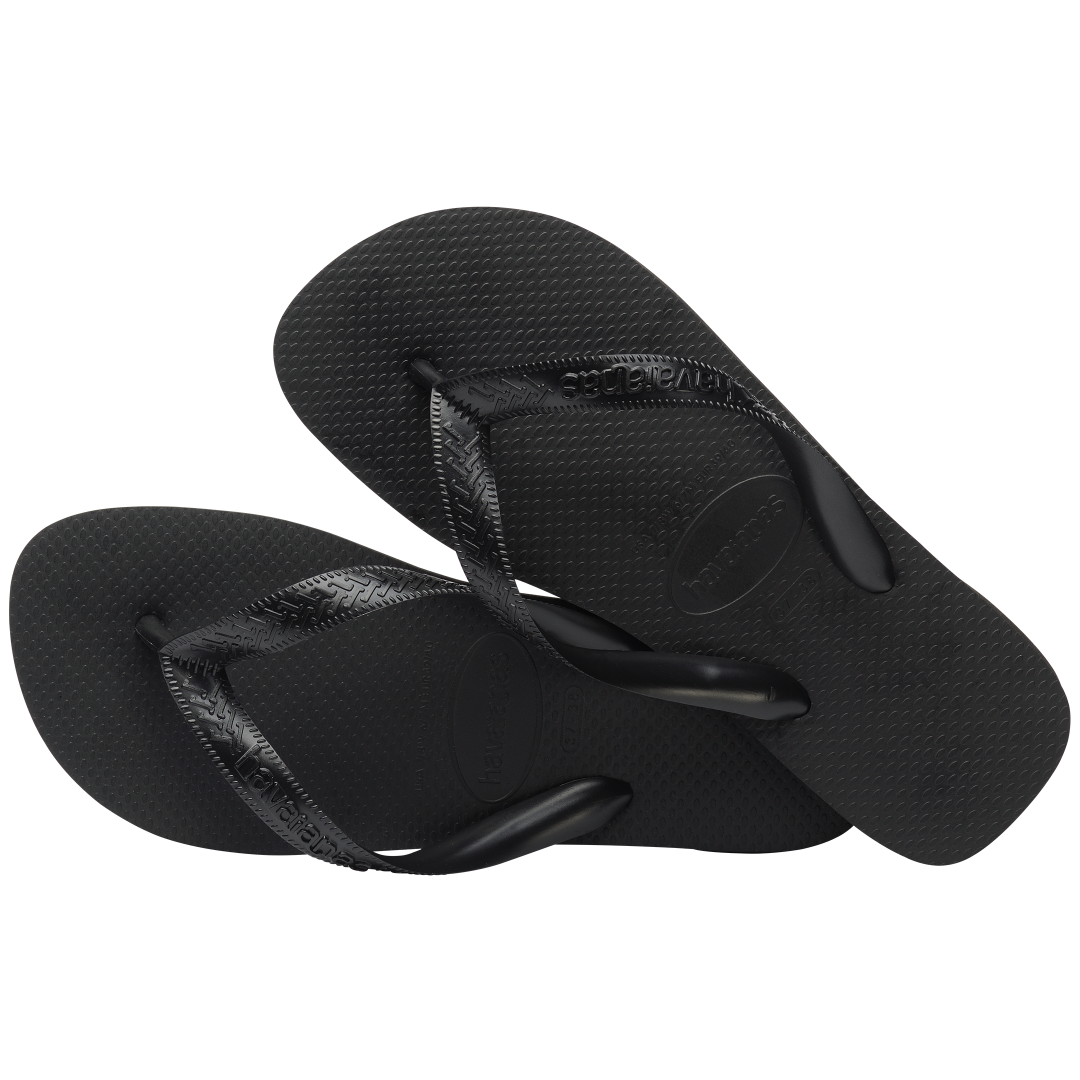 Women's Top Flip Flops - Black