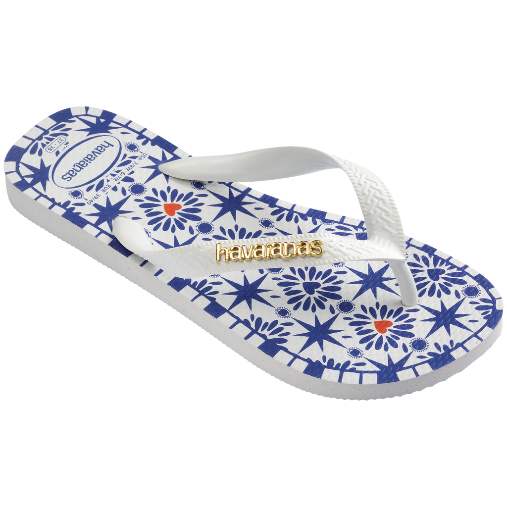 Women's Top Sao Luis Flip Flops - White