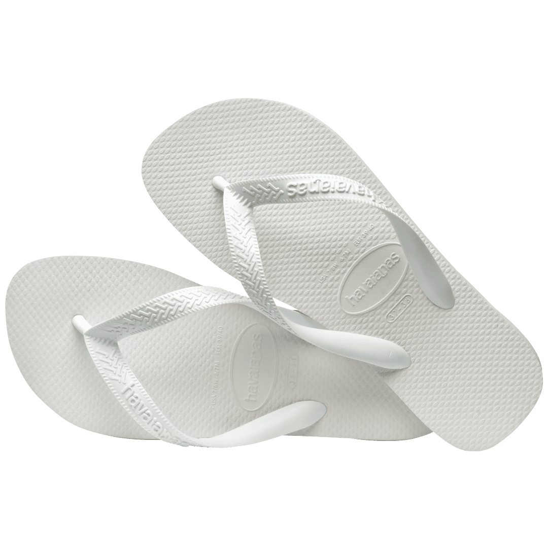 Women's Top Flip Flops - White