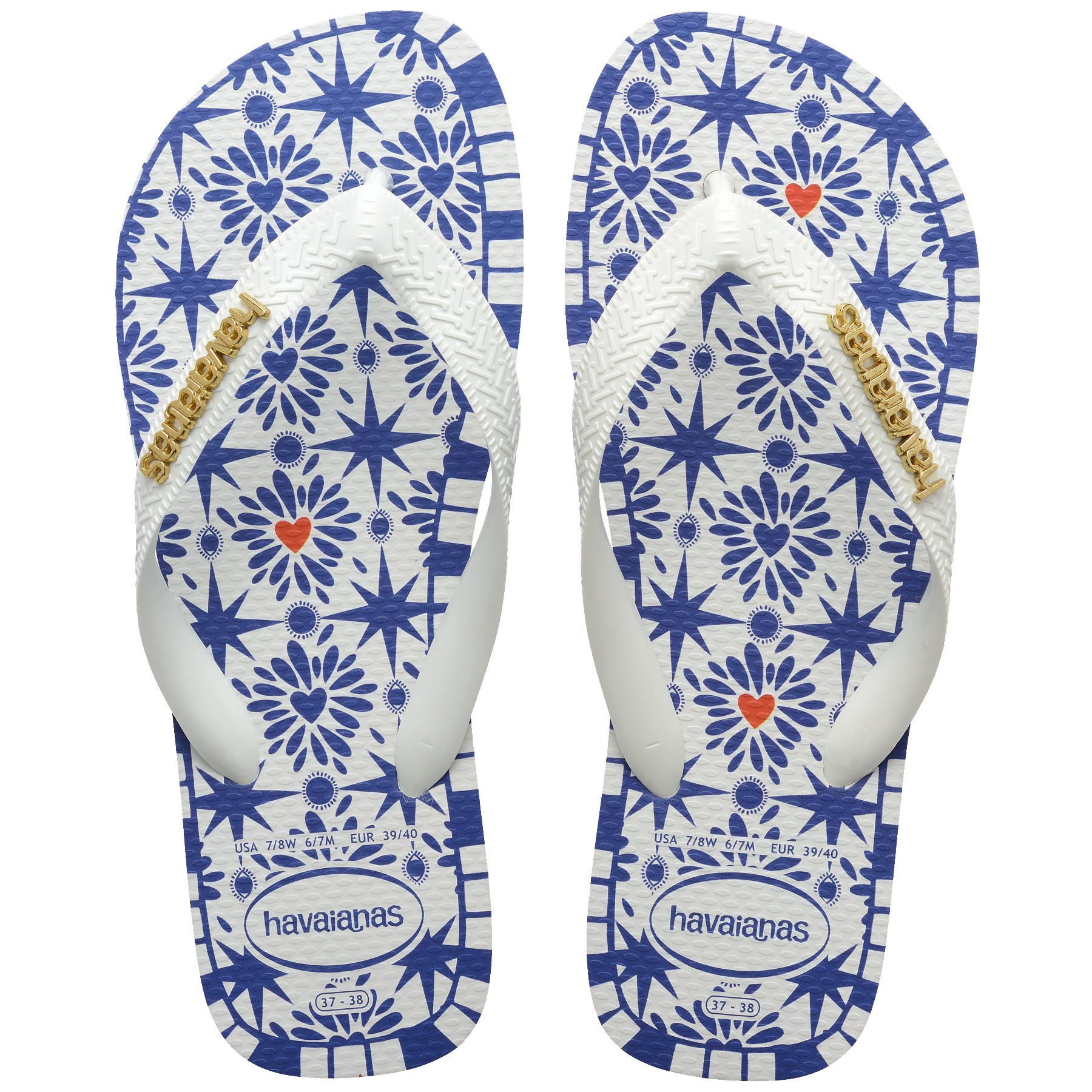 Women's Top Sao Luis Flip Flops - White