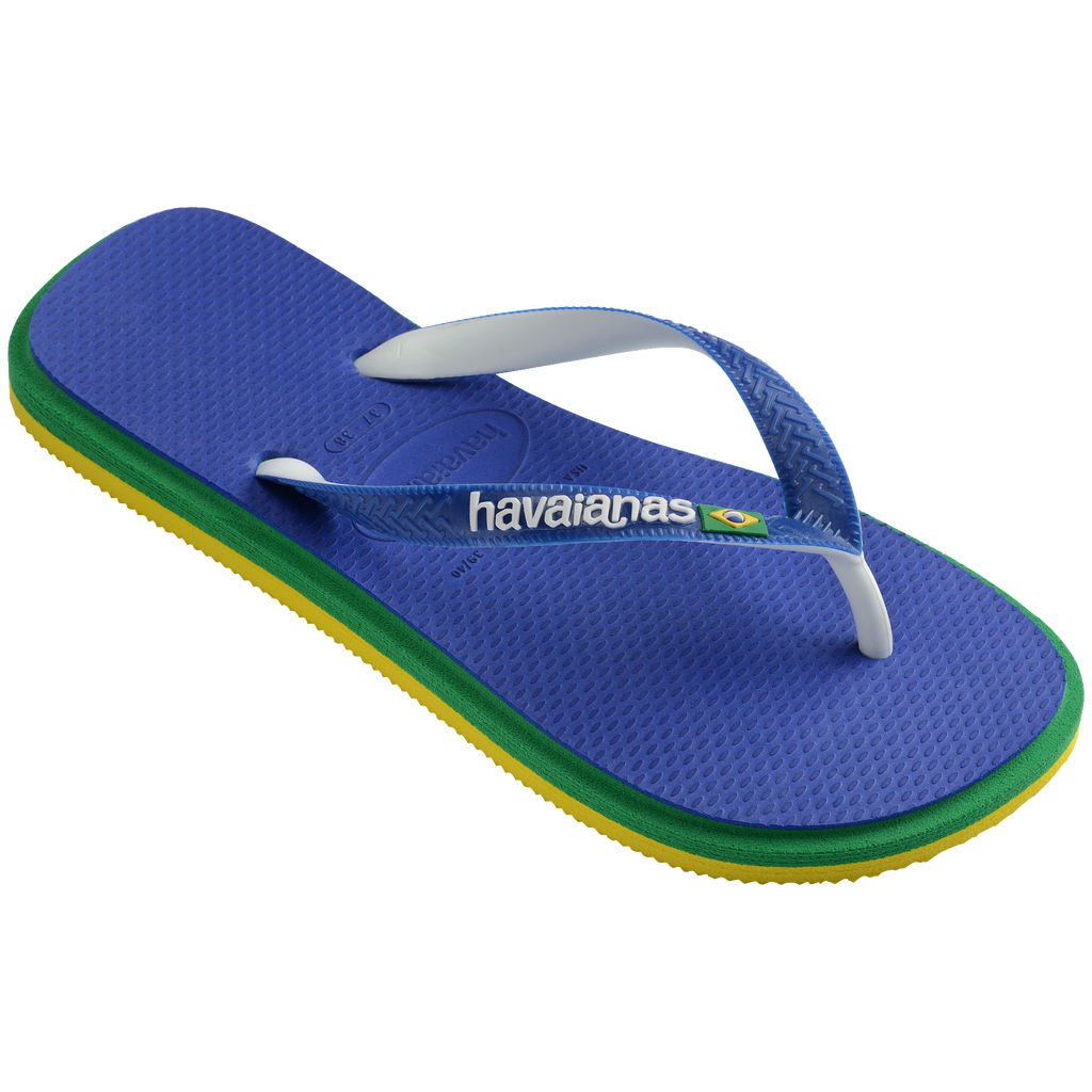 Women's Brazil Twist Flip Flops - MARINE BLUE