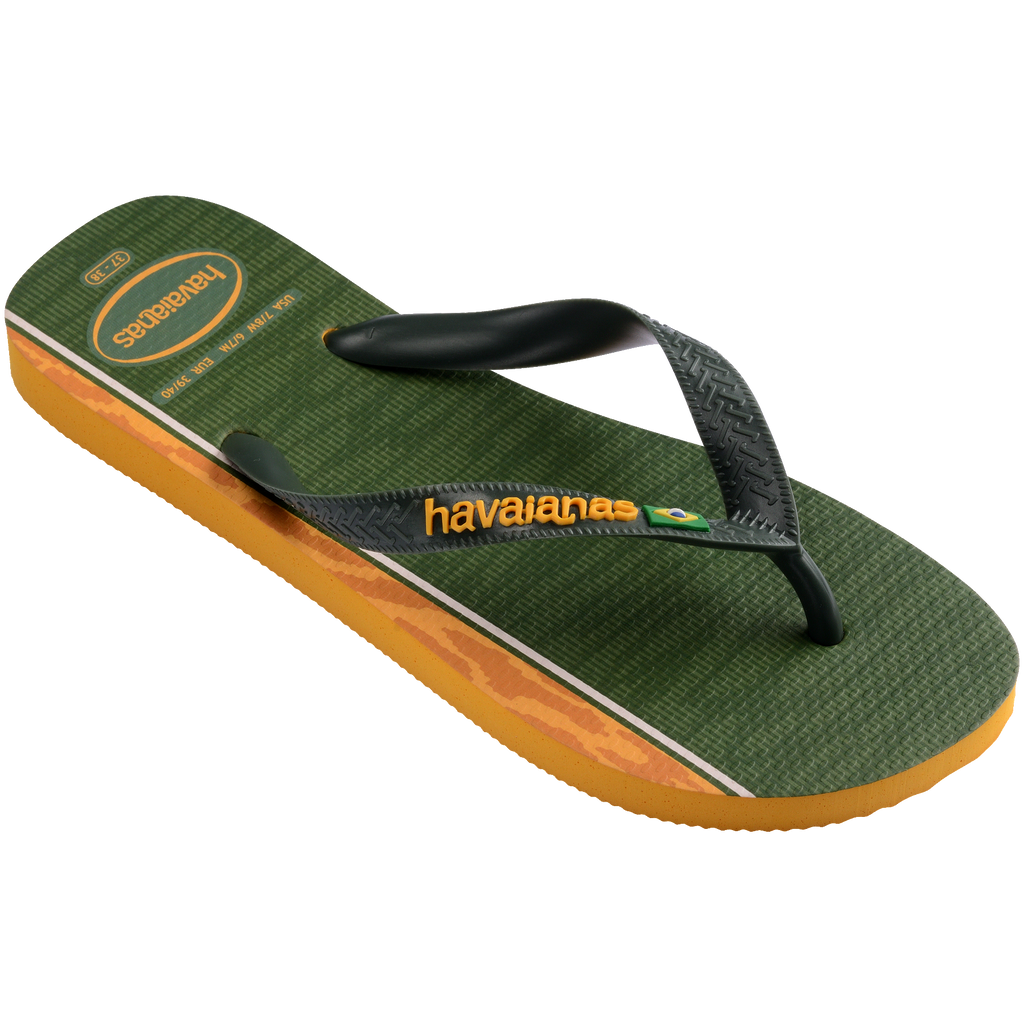 Men's Top Nations I Flip Flops - Brazil