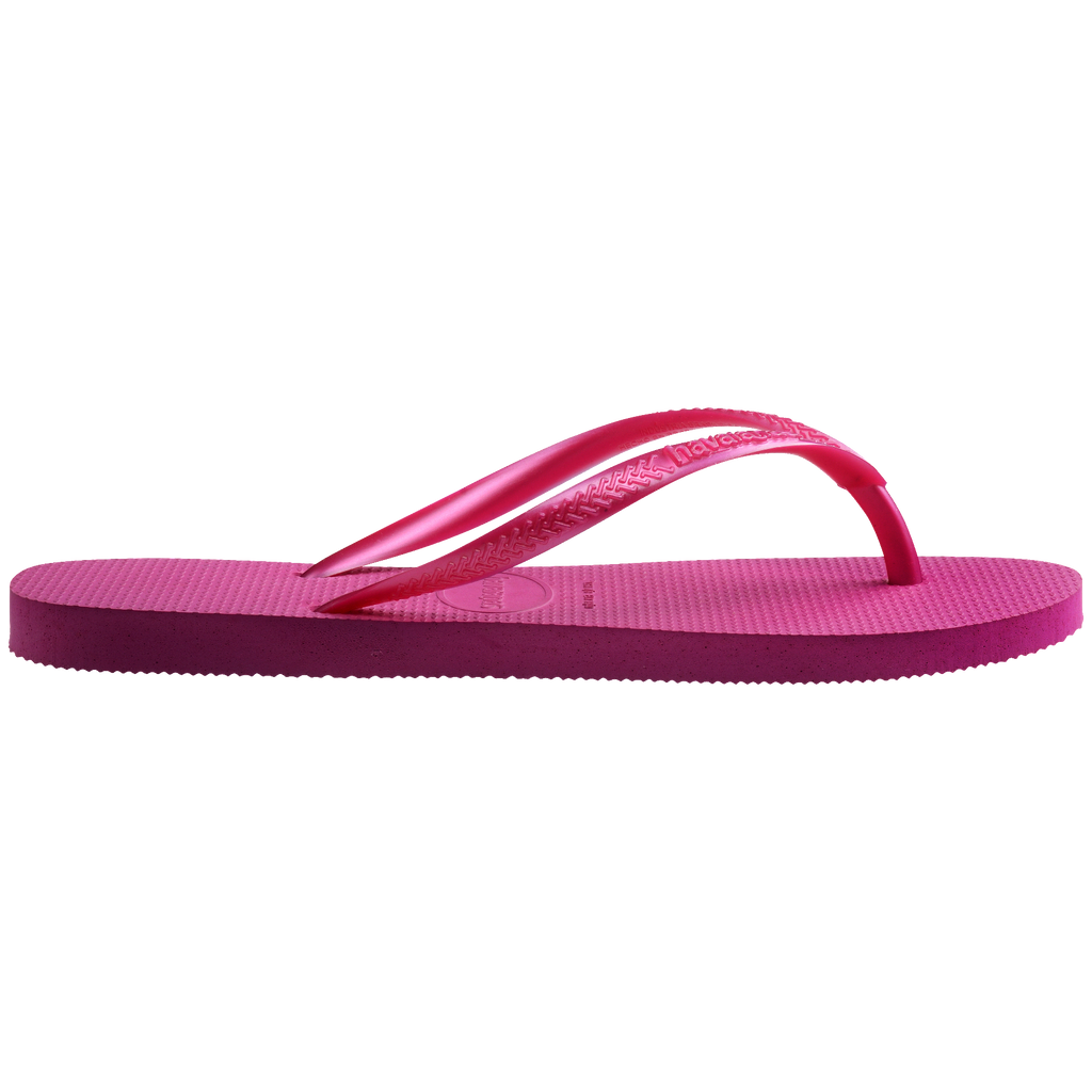 Women's Slim Flip Flops - ROSE GUM/METALLIC ROSE GUM