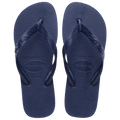 Women's Top Flip Flops - Navy Blue
