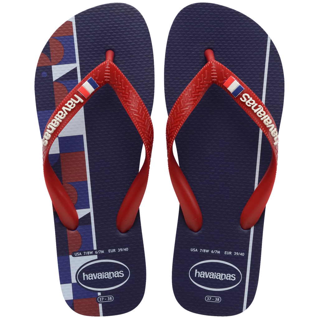 Men's Top Nations I Flip Flops - France