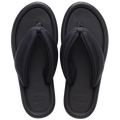 Women's Maxi Puffed Flip Flops - BLACK