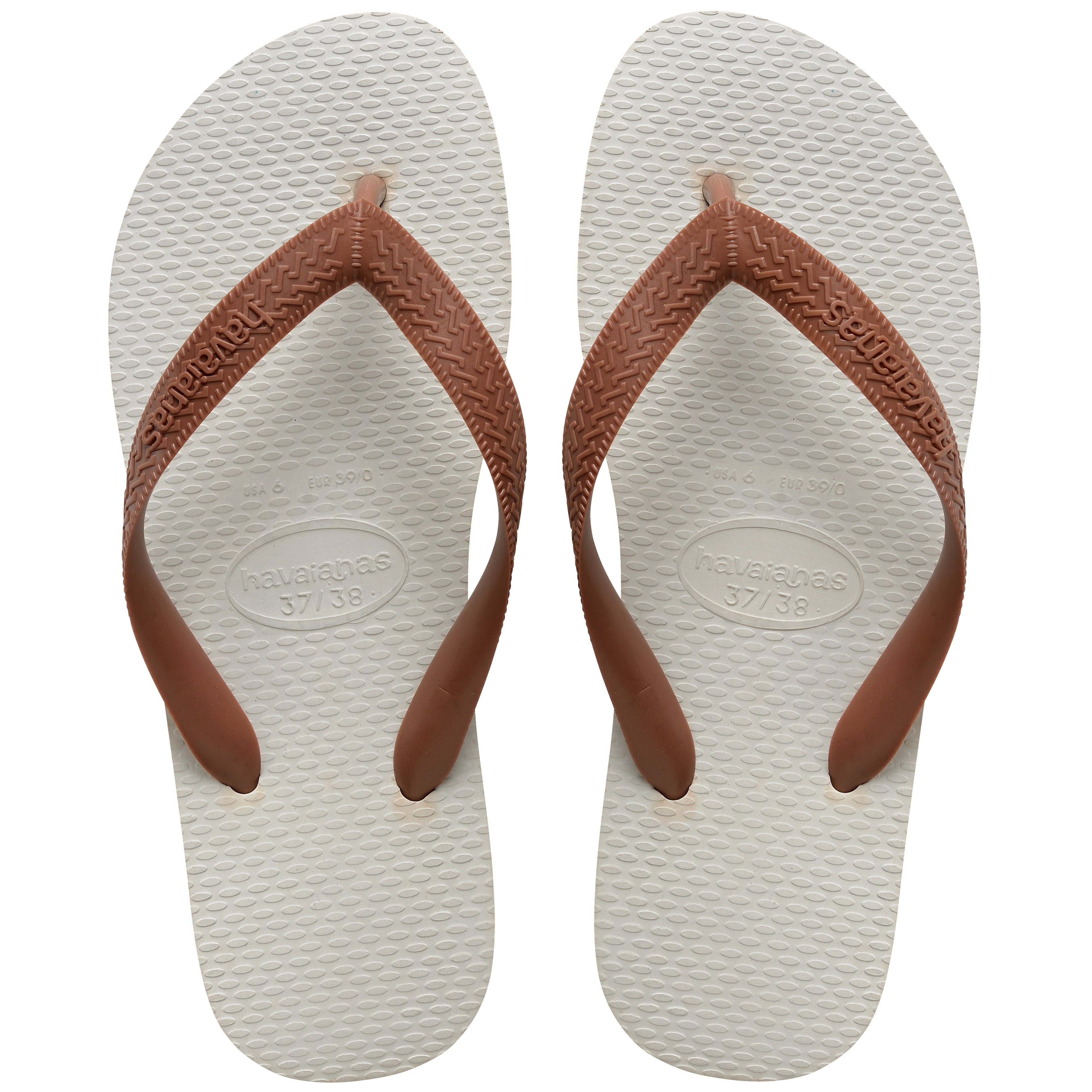 Women's Tradicional Flip Flops - RUST