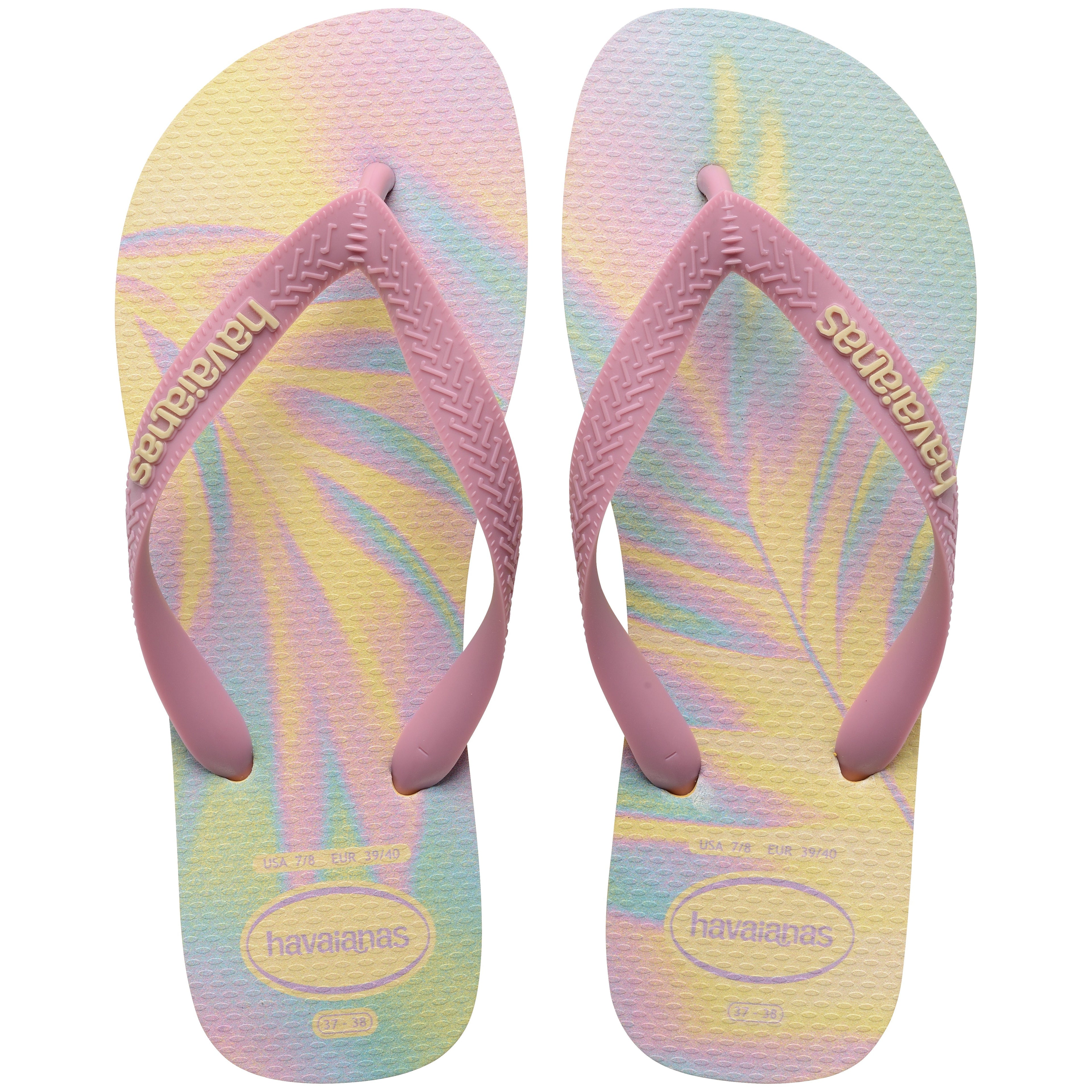 Women's Top Fashion Flip Flops - CAJA YELLOW