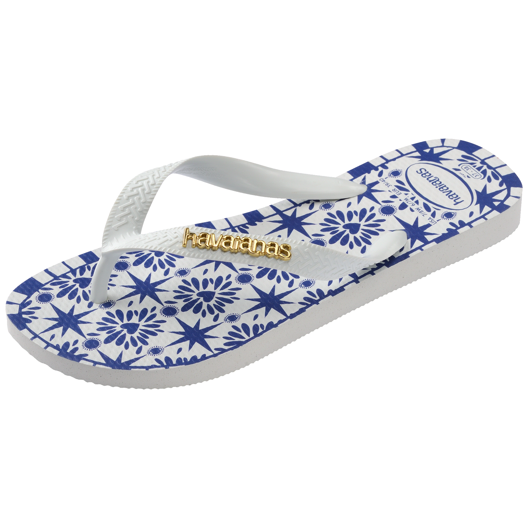 Women's Top Sao Luis Flip Flops - White