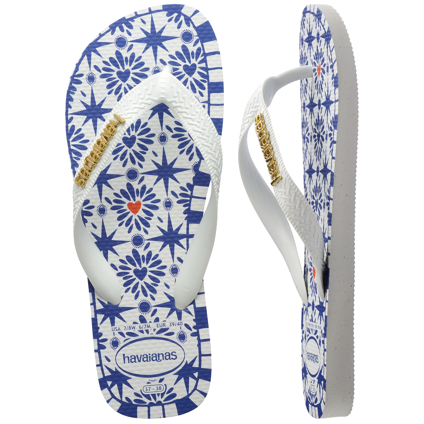 Women's Top Sao Luis Flip Flops - White