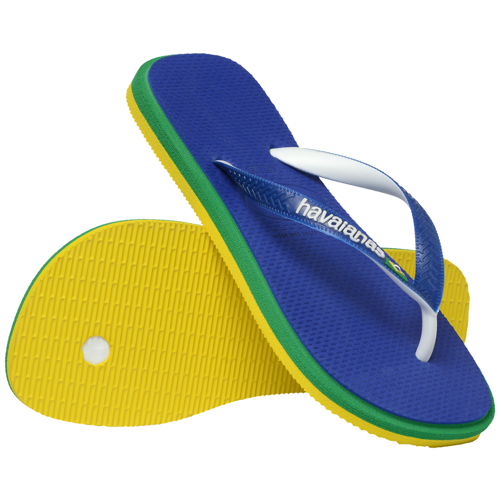 Women's Brazil Twist Flip Flops - MARINE BLUE